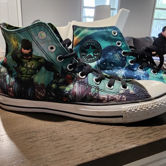 Converse Shoes Green Lantern Converse Poshmark